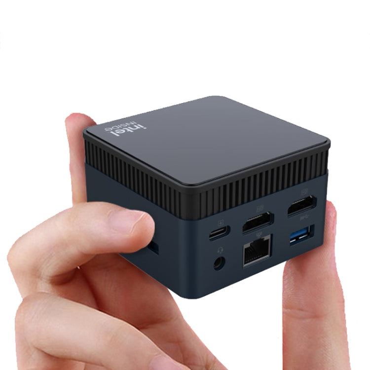 N100/DDR5 12th AlderLake-N100 Dual 4K60Hz Office And Home Mini PC, Spec: 12G+512G /UK Plug - Windows Mini PCs by buy2fix | Online Shopping UK | buy2fix