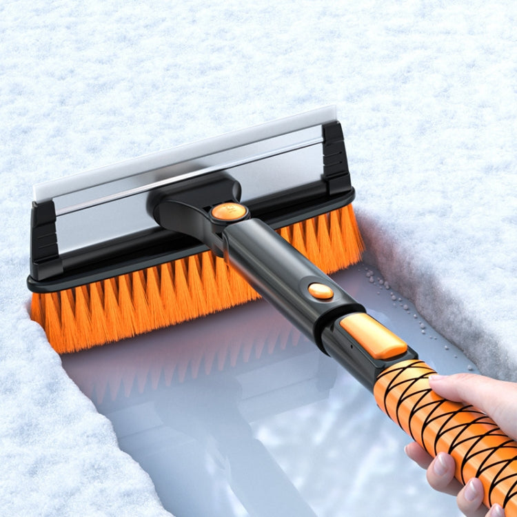 SUITU ST-3916 Automobile Retractable Snow Shovel Car Winter Glass Defrosting Snow Sweeping Brush(Orange) - Ice Scraper by SUITU | Online Shopping UK | buy2fix