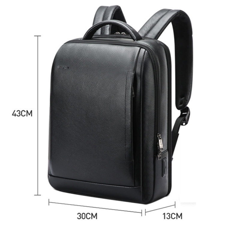 Bopai Large-Capacity Waterproof Business Laptop Backpack With USB+Type-C Port, Color: Deluxe Version - Backpack by Bopai | Online Shopping UK | buy2fix