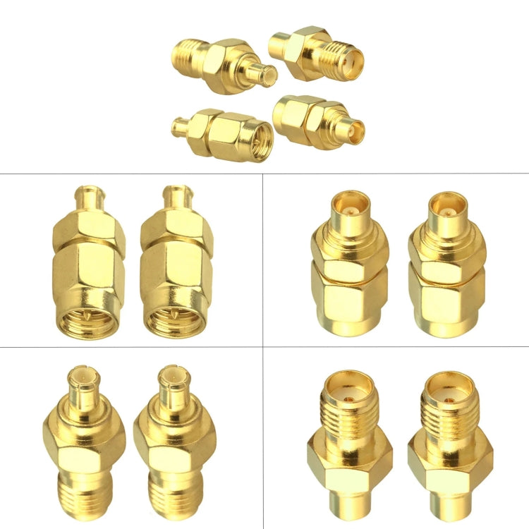 SMA Female To MCX Male High Frequency Coaxial Connector Antenna Rotating Joint - DVB-T & Simulation Antenna by buy2fix | Online Shopping UK | buy2fix