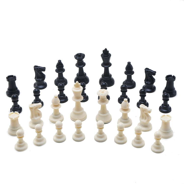 32pcs /Set Plastic Chess Pieces Without Chess Board(King Height 95mm) - Table Games by buy2fix | Online Shopping UK | buy2fix