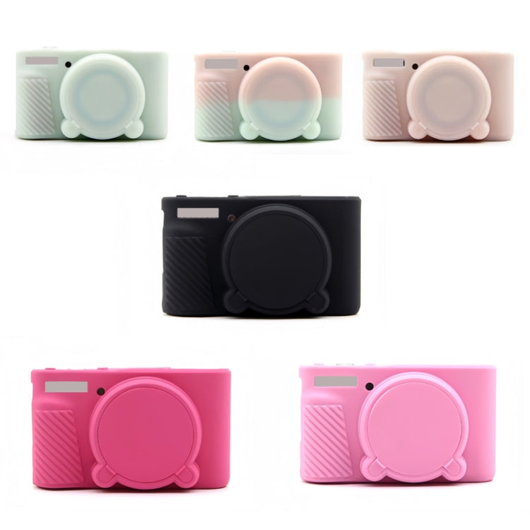 For Canon SX730/SX740 Soft Silicone Protective Case, Color: Jelly Green - Protective Case by buy2fix | Online Shopping UK | buy2fix