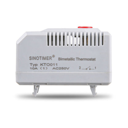 SINOTIMER Small Mechanical Temperature Regulator Control Panel Thermostat, Model: KTO011 - Thermostat & Thermometer by SINOTIMER | Online Shopping UK | buy2fix