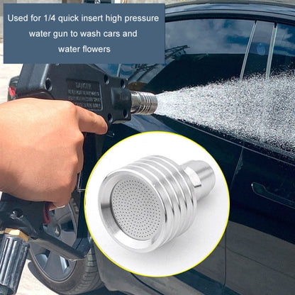 High-pressure Car Wash 1/4 Fast Insert Water Lance Stainless Steel Sprinkler Anti-splash, Specification: 0.4mm Hole - Car Washer & Accessories by buy2fix | Online Shopping UK | buy2fix