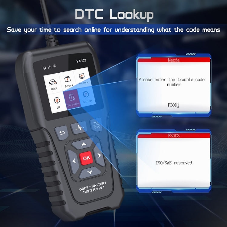 OBDResource 2 in 1 Engine Fault Code Battery Internal Resistance Multi-function Detector - Code Readers & Scan Tools by OBDResource | Online Shopping UK | buy2fix