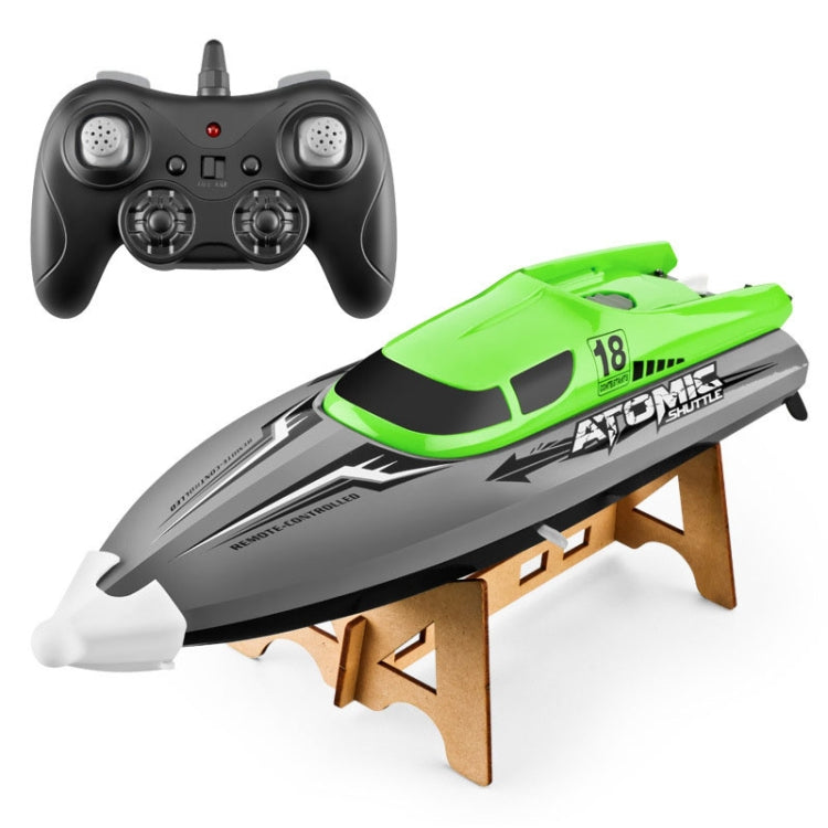 EB02 2.4G Wireless RC Boat Circulating Water-Cooled High-Speed Speedboat Racing Boat Model Toy(Green) - RC Boats by buy2fix | Online Shopping UK | buy2fix