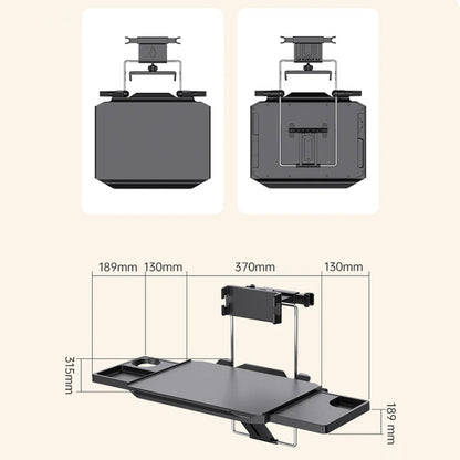 SD-1504D Car Dining Table Rear Foldable Storage Rack Computer Stand - Stowing Tidying by buy2fix | Online Shopping UK | buy2fix