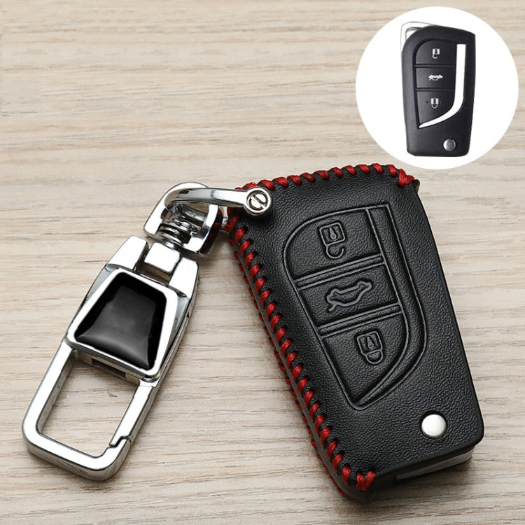 For Toyota Car Key Cover Multifunctional Keychain Anti-lost Number Plate, Style: B - Car Key Cases by buy2fix | Online Shopping UK | buy2fix