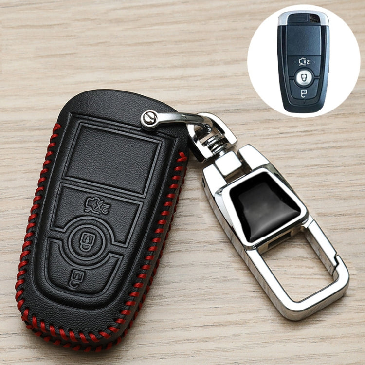 For Ford Car Key Cover Keychain Anti-lost Number Plate, Style: G - Car Key Cases by buy2fix | Online Shopping UK | buy2fix