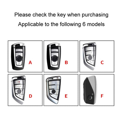 For BMW Car Key Cover Multifunctional Keychain Anti-Lost Number Plate, Style: D - Car Key Cases by buy2fix | Online Shopping UK | buy2fix