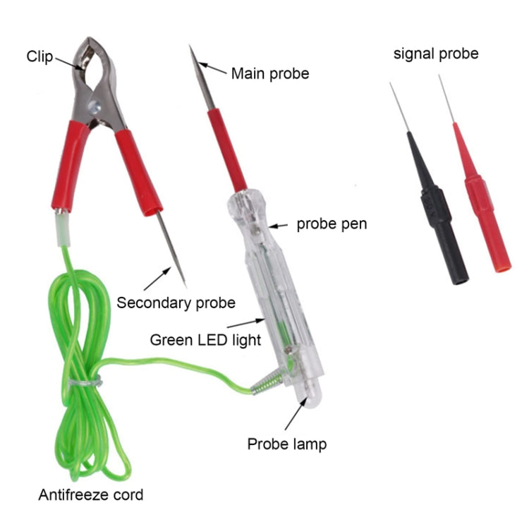 5pcs /Set Automotive Maintenance Test Pen Set Multifunctional Electricity Measuring Tester Light Tool - Electronic Test by buy2fix | Online Shopping UK | buy2fix