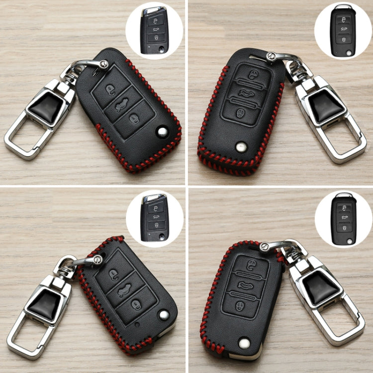 For Skoda Car Key Cover Multifunctional Keychain Anti-lost Number Plate(A) - Car Key Cases by buy2fix | Online Shopping UK | buy2fix