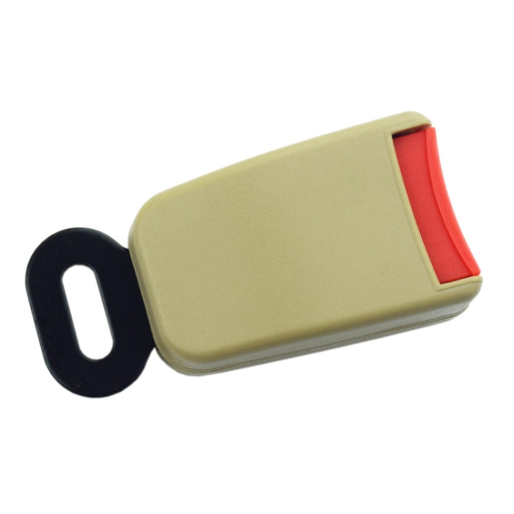 Car Seat Two-point Safety Belt Safety buckle(Beige) - Seat Belts & Padding by buy2fix | Online Shopping UK | buy2fix