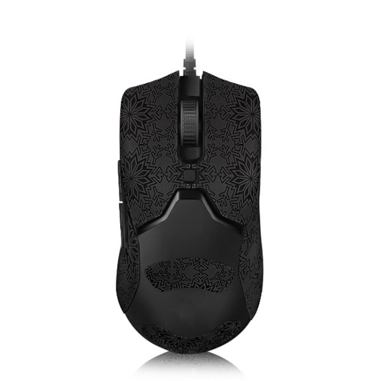 Snowflake Pattern Anti-slip Mouse Stickers For Razer Viper Mini Black Full Surround - Silicone / Sticker by buy2fix | Online Shopping UK | buy2fix