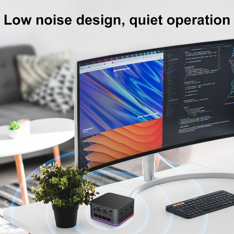 T9 Plus N100 DDR5 8G+1TB US Plug 12th Alder Lake Dual Gigabit LAN+3 HDMI 4K HD Pocket Mini PC - Windows Mini PCs by buy2fix | Online Shopping UK | buy2fix