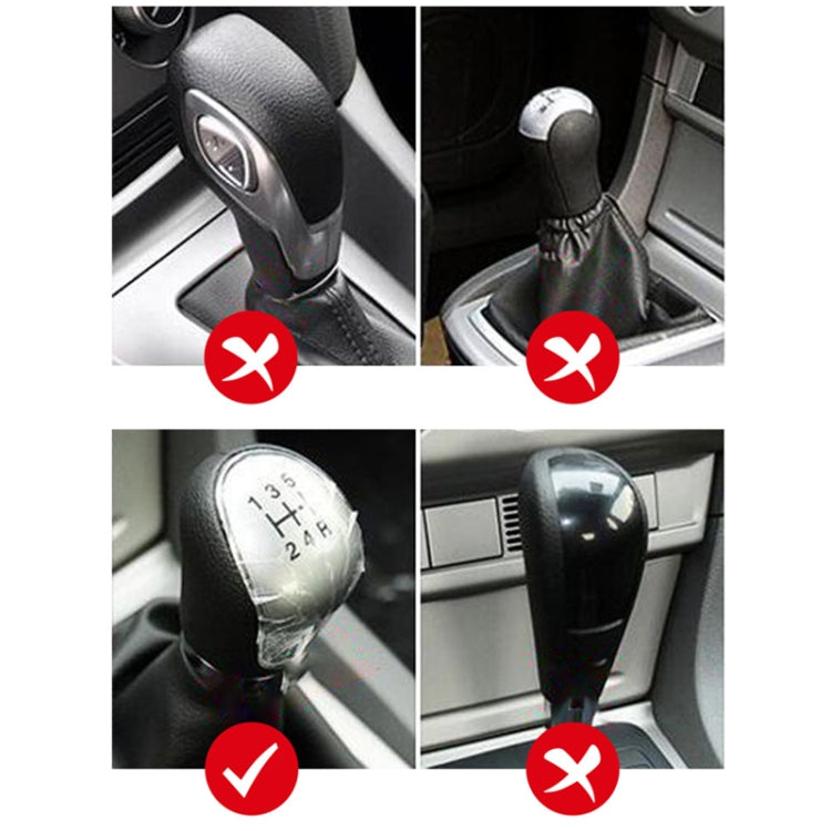 Automotive Silicone Manual Automatic Shift Lever Protective Cover, Size: Handbrake Beige - Shift Knob by buy2fix | Online Shopping UK | buy2fix