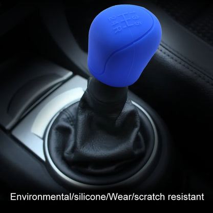 Automotive Silicone Manual Automatic Shift Lever Protective Cover, Size: Gear Shift Gray - Shift Knob by buy2fix | Online Shopping UK | buy2fix