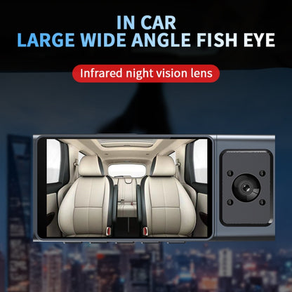 3 Camera Lens 3-inch IPS Screen WiFi Car Dash Cam 1080P Night Vision Dash Camera for Cars 64G - Car DVRs by buy2fix | Online Shopping UK | buy2fix