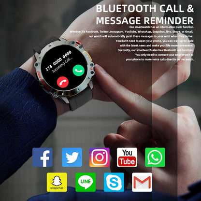 LOKMAT ZEUS3 Pro 1.39-Inch 5ATM Waterproof Outdoor Sports Bluetooth Call Smart Watch(Green) - Smart Watches by LOKMAT | Online Shopping UK | buy2fix