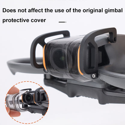 For DJI Avata 2 CQT Aluminum Alloy Drone Gimbal Lens Anti-collision Bumper(Black) - Other by CQT | Online Shopping UK | buy2fix