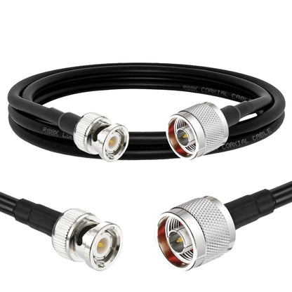 0.5m N Male To BNC Male RG8X RF Coaxial Cable - Cable by buy2fix | Online Shopping UK | buy2fix