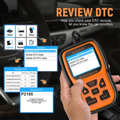 AUTOPHIX OM126P OBD2 Automotive Scanner Car Engine Diagnosis Tool - Electronic Test by AUTOPHIX | Online Shopping UK | buy2fix