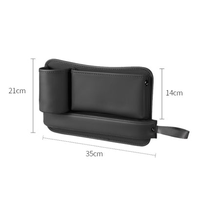 Car Seam Organizer Multi-functional Car Seat Center Control Universal Seat Seam Storage Box, Color: Black Passenger Seat - Stowing Tidying by buy2fix | Online Shopping UK | buy2fix