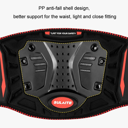 SULAITE Motorcycle Riding Breathable Anti-Fall Belt, Color: Yellow S/M - Protective Gear by SULAITE | Online Shopping UK | buy2fix