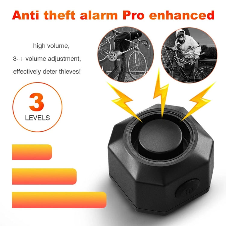 SF32R+03C Electric Motorcycle / Bike Anti-theft Alarm Home Wiring Free Vibration Alarm - Security Alarm System by buy2fix | Online Shopping UK | buy2fix