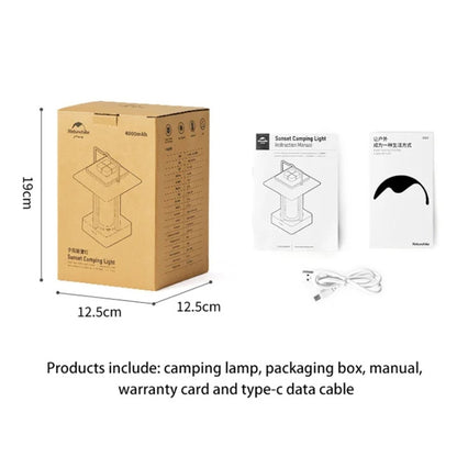 Naturehike Camping Ambient Light Outdoor Lighting Rechargeable Tent Vintage Horse Lamp(Brown) - Camping Lighting by Naturehike | Online Shopping UK | buy2fix