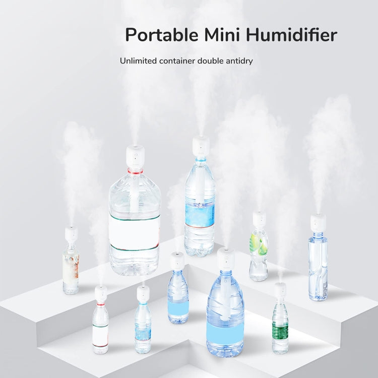 JisuLife JB07 Wireless High Mist Portable Humidifier, No Water Tank, Color: White 2200mAh - Air Purifiers & Accessories by JisuLife | Online Shopping UK | buy2fix