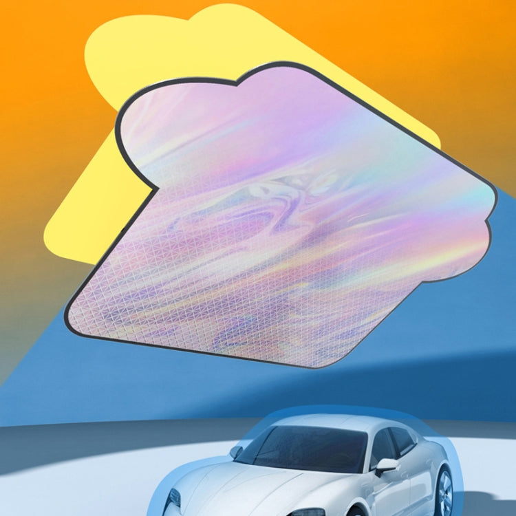 Car Laser Front Windshield Sun Protection Heat Insulation Sunshade, Size: Small - Window Foils & Solar Protection by buy2fix | Online Shopping UK | buy2fix