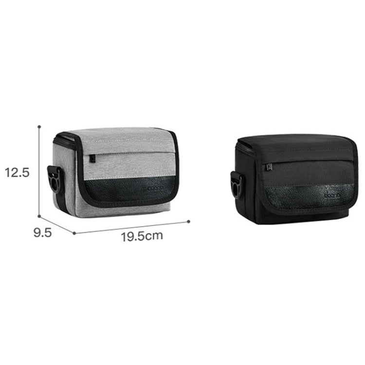 For DJI Mini 4 Pro Baona BN-H016 Portable Waterproof Crossbody Drones Storage Bag(Black) - Backpacks & Bags by Baona | Online Shopping UK | buy2fix