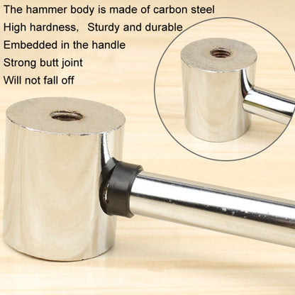 40mm No Bounce Mounting Hammer Handmade DIY Double Face Tap Rubber Hammer - Hammer by buy2fix | Online Shopping UK | buy2fix