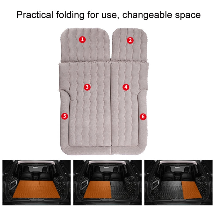 Inflatable Mattress For Car Travel SUV Rear Seat/Trunk, Color: Gray - Seat Accessories by buy2fix | Online Shopping UK | buy2fix