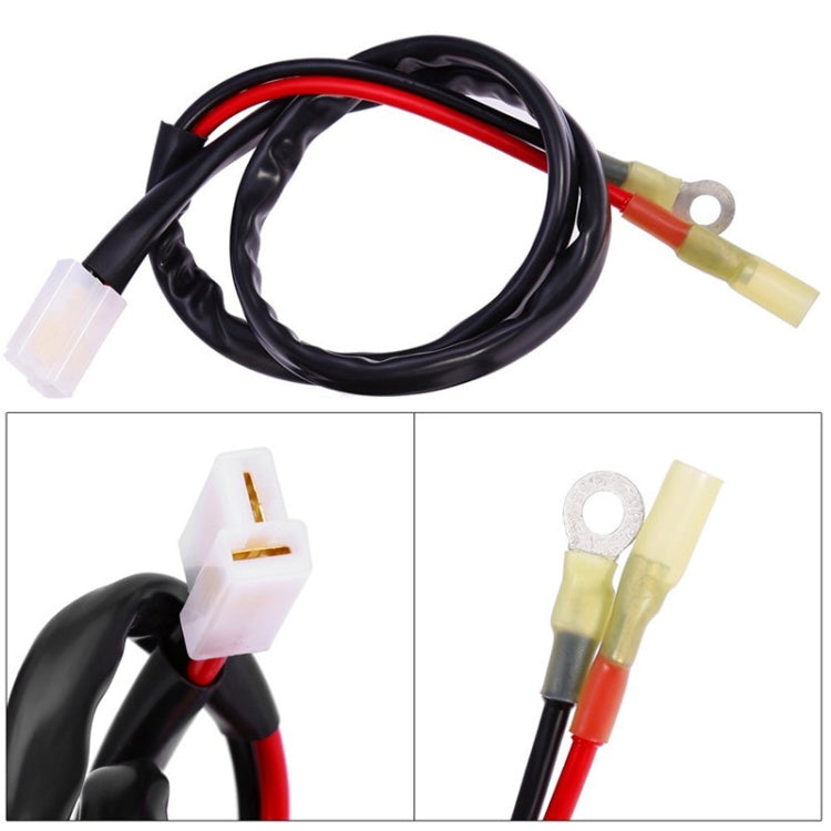 40A Dual Electric Thermostat Cooling Fan Wiring Harness Kit(40A 12V 4-pin) - Automobiles Sensors by buy2fix | Online Shopping UK | buy2fix