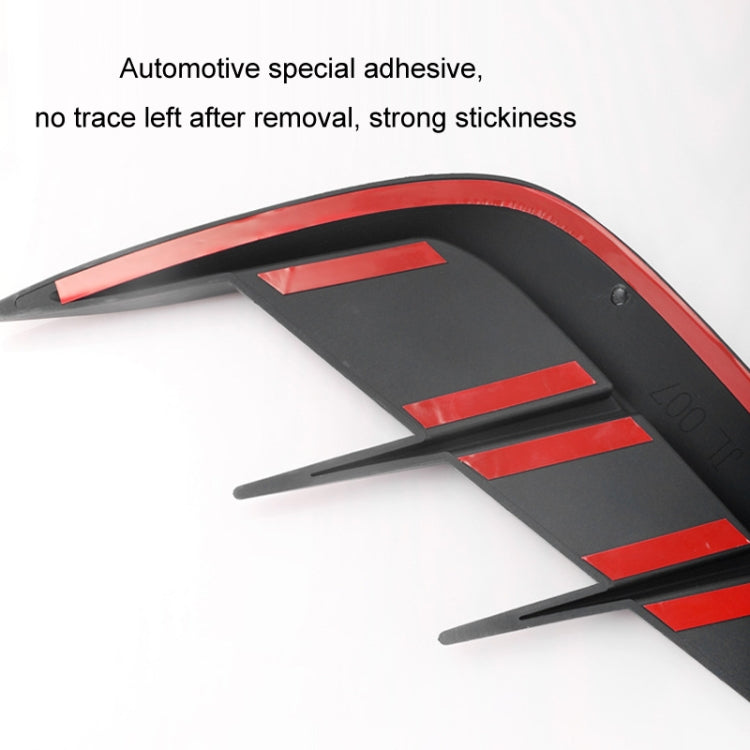 Universal Car Fender Soft Glue Decorative Car Stickers, Color: Carbon Fiber - Anti Collision Sticker by buy2fix | Online Shopping UK | buy2fix