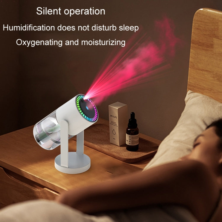 280ml Star Projection Light Humidifier USB Car Diffuser Humidifier Household Hydrating Atomizer, Color: White - Air Purifiers & Accessories by buy2fix | Online Shopping UK | buy2fix