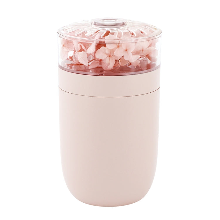 230ml Flower Air Humidifier USB Home Car Aroma Humidifier With Colorful Ambient Light(Pink) - Air Purifiers & Accessories by buy2fix | Online Shopping UK | buy2fix