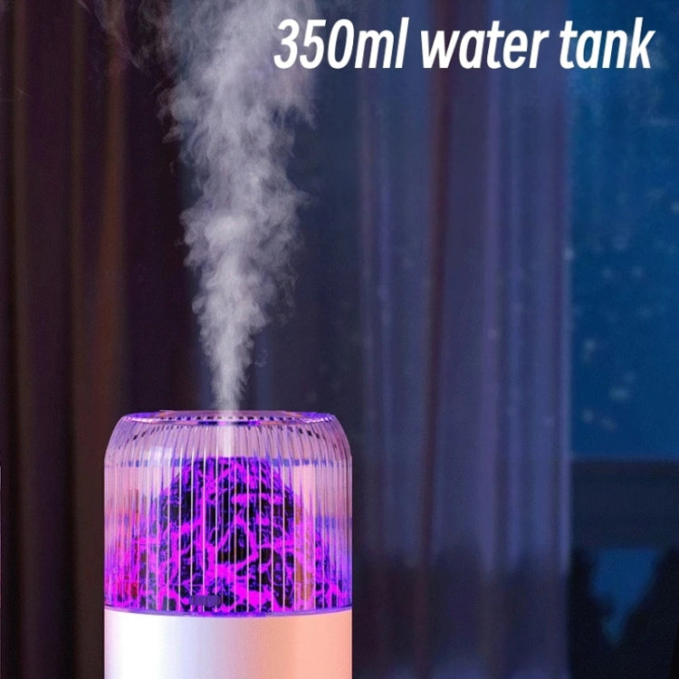 USB Air Humidifier Household Colorful Ambient Lights Large Fog Volume Car Misting Humidifier(Black) - Air Purifiers & Accessories by buy2fix | Online Shopping UK | buy2fix