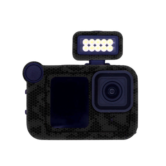 For GOPro HERO13 Black Camera Stickers Body Protective Film, Style: 13 Snake Scale Black - Stickers by buy2fix | Online Shopping UK | buy2fix