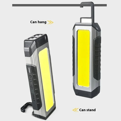 E-SMARTER KXK586 Flat Work Light LED Work Auto Repair Light USB Rechargeable Repair Light With Magnetic Attachment - Other Tools by E-SMARTER | Online Shopping UK | buy2fix