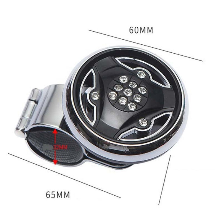 Car Steering Wheel Foldable Ball Bearing Turning Booster, Style: Silver - Steering Wheel Accessories by buy2fix | Online Shopping UK | buy2fix