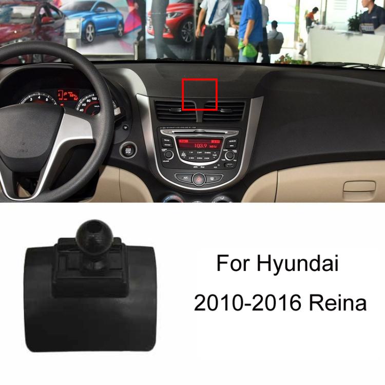 For Hyundai Car Special Mobile Navigation Bracket Base, Model: 10-16 Reina - Special Car Holders by buy2fix | Online Shopping UK | buy2fix