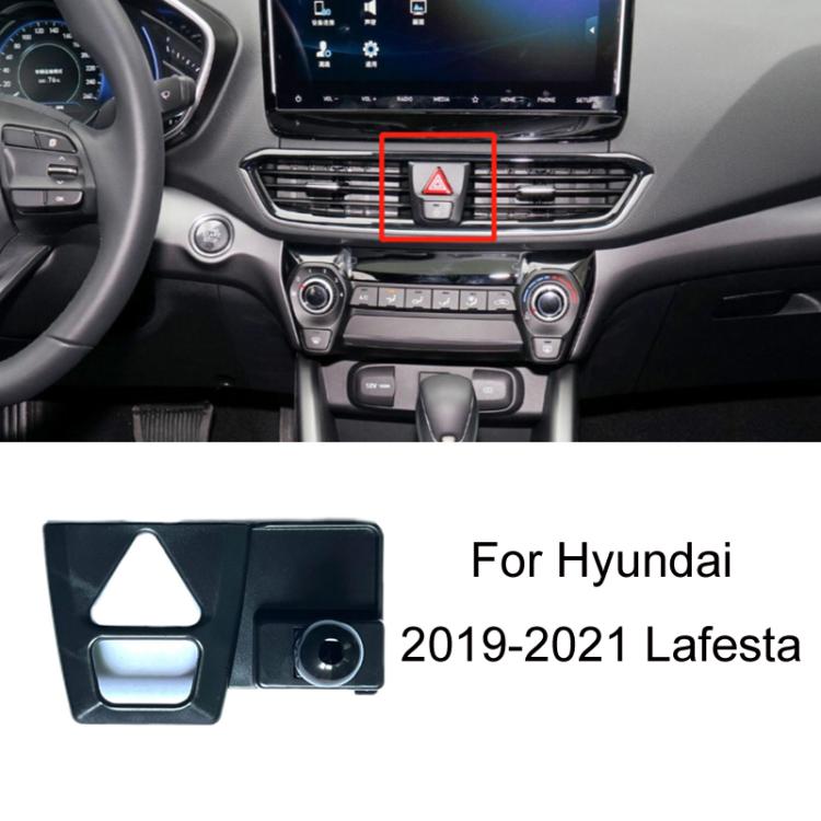 For Hyundai Car Special Mobile Navigation Bracket Base, Model: 19-21 Lafesta - Special Car Holders by buy2fix | Online Shopping UK | buy2fix