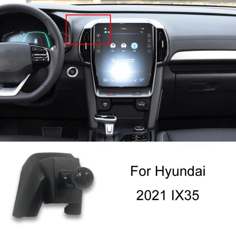 For Hyundai Car Special Mobile Navigation Bracket Base, Model: 21 IX35 - Special Car Holders by buy2fix | Online Shopping UK | buy2fix