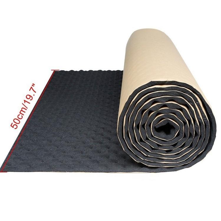 200x50x2cm Car Rubber Plastic Self-adhesive Wave Crest Shockproof Sound-absorbing Cotton - Sound & Heat Insulation Cotton by buy2fix | Online Shopping UK | buy2fix