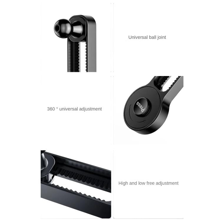 Retractable and Adjustable Car Phone Bracket Rotating Extension Rod Rack Accessories(For Screen) - Universal Car Holders by buy2fix | Online Shopping UK | buy2fix