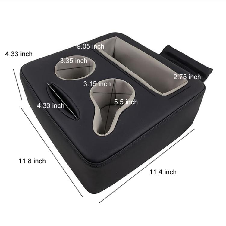 Cars Multifunctional Universal Cup Holder Storage Box(Black) - Stowing Tidying by buy2fix | Online Shopping UK | buy2fix