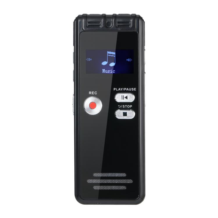 SK6 0.8-inch LED Screen Interview Recorder USB Rechargeable MP3 Player 32GB - Recording Pen by buy2fix | Online Shopping UK | buy2fix